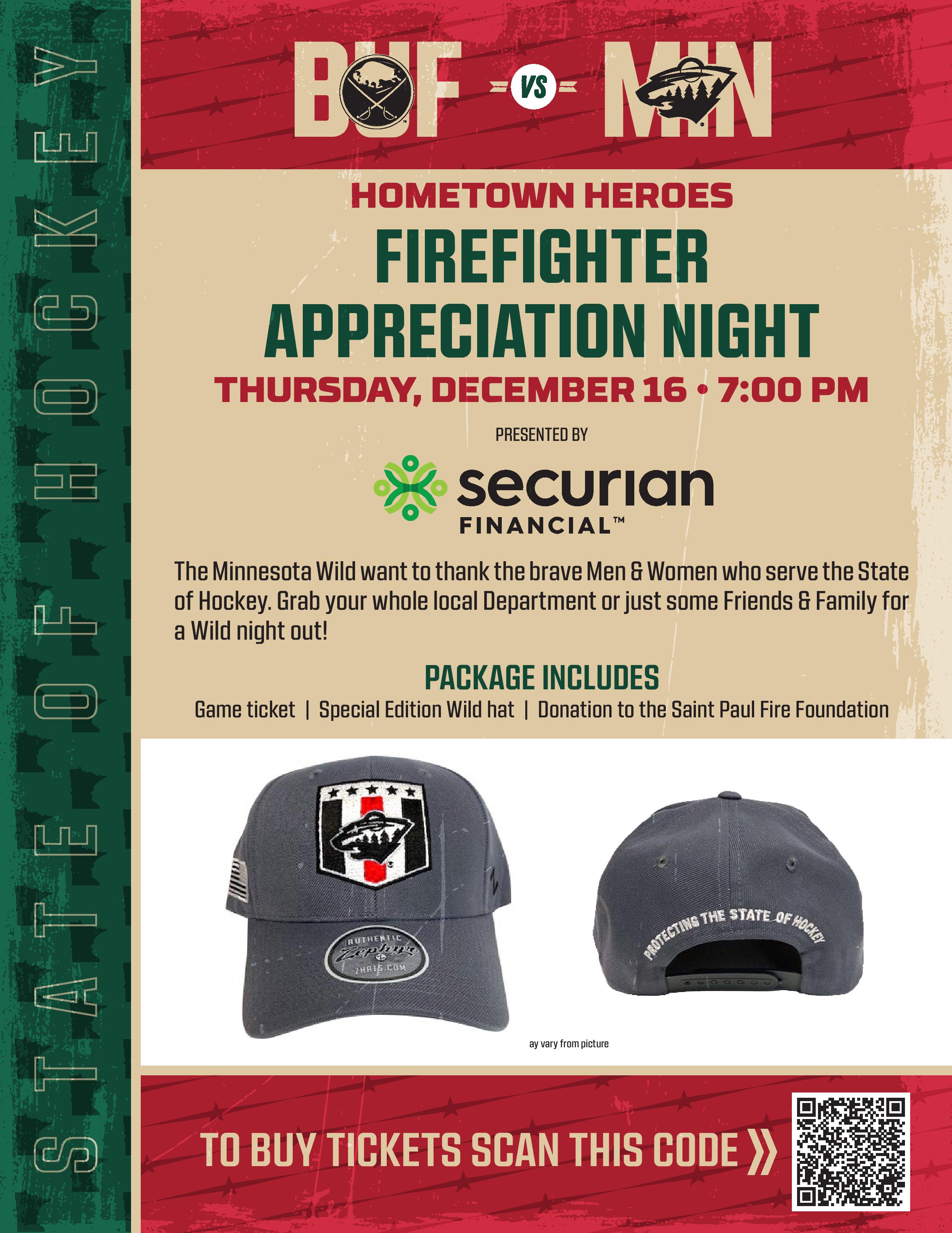 Firefighter Appreciation Night Flyer